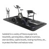 Alfombrilla Para Caminadora Y Bicicleta Elíptica Plegable