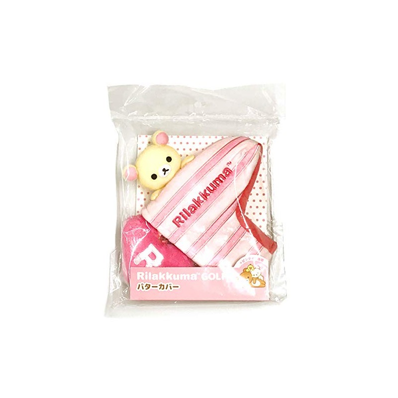 Naito Design Institute Rilakkuma Putter Cover, Korilakkuma H-162, Pink (650)
