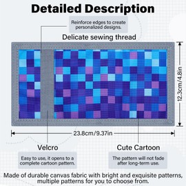 JONYEE Kids Wallet for Boys and Girls 4-16 with Lanyard and Key Chain Holder, Trifold Camo and Cute Wallets for Kids,with Coin and Card Pockets, Novelty Birthday Gifts for Childrens(Purple)