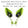 ESUPPORT Green Motorcycle Motorbike 8mm 10mm Rearview Side Mirror ATV