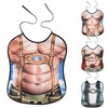 a190 Novelty Bikini Cover-up Adult Bib - Creative Prank Prop for Parties & Gatherings Free Size/Safflower Bikini 10ea