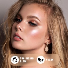 Profusion Cosmetics Colourspell Bronzer - Soft Matte Bronzing Powder for Fair to Light Skin Tones, Lightweight & Blendable Formula with Sun-Kissed Finish, vegan & cruelty-free makeup