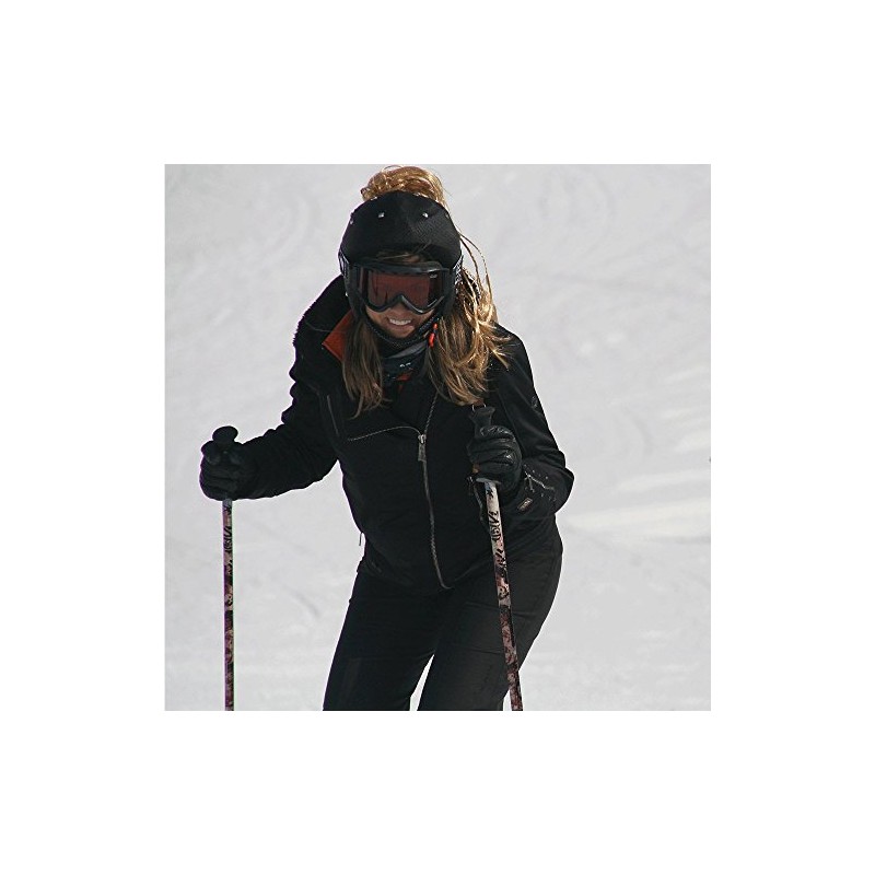 Coolcasc Punky Girl Multisport Helmet Cover Black