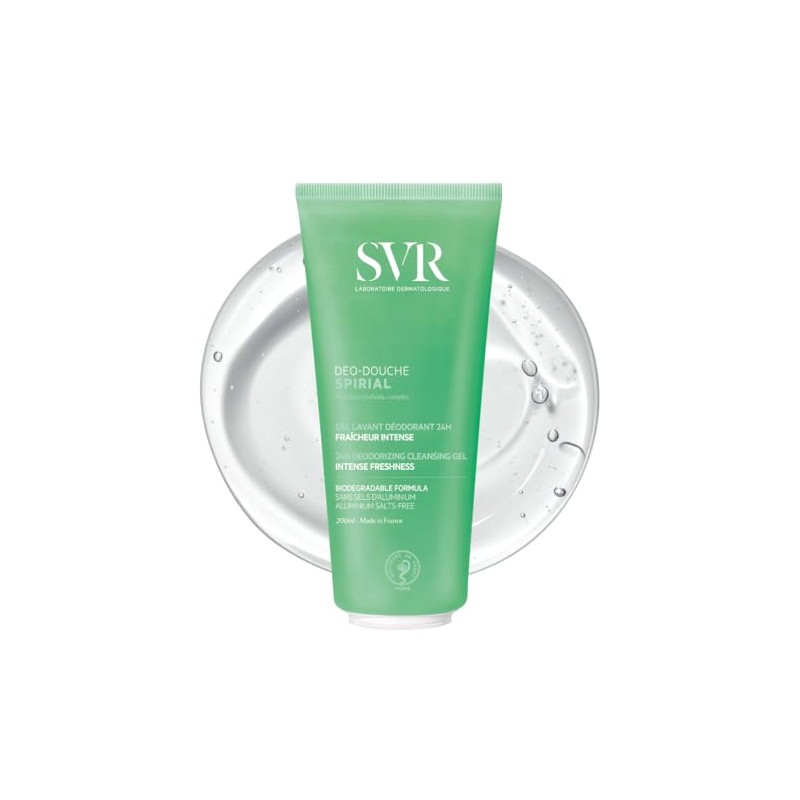 Svr Spirial Deo Douche Gel Limpiador Desodorante Cuerpo 200