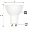 37131 Equivalent for 50 Watt MR16 Narrow Angle Dimmable Warm