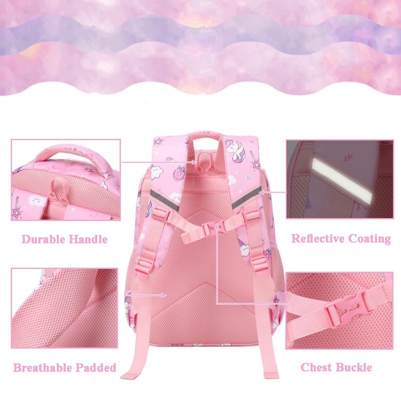 Unicorn Backpacks for Children Girls Primary School Backpack Cute Children's
