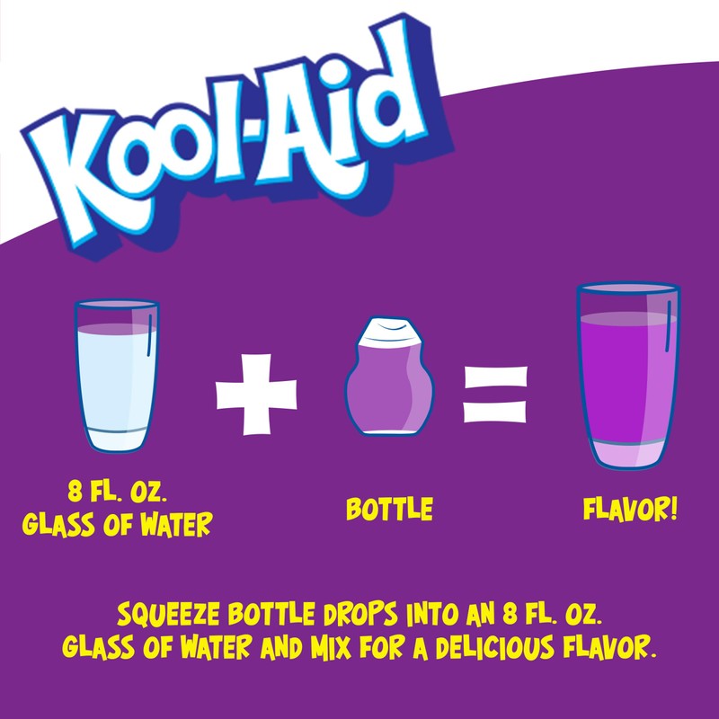 Kool-Aid Liquid Grape Artificially Flavored Soft Drink Mix, 1.62 fl