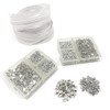 Pack of 1,200 #3 Zipper Stoppers (Bottom 400 Pieces +