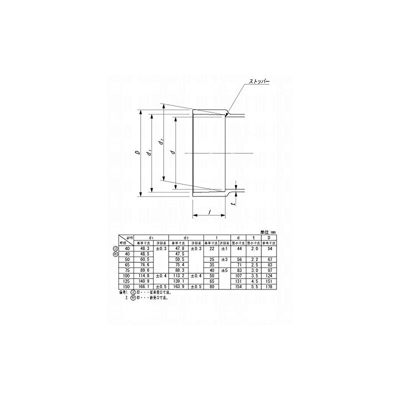 Toei Koki VU Fittings, Large Curved Elbow 50 VULL_50