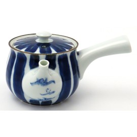 Hasami 舘山 Basting 山水 急須 Small
