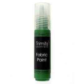 Trimits Fabric Paint Pen, Green, 20ml