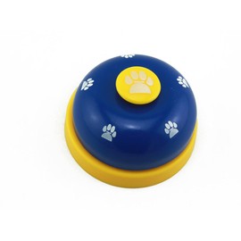 naissant Coal Bell Cat Dog Call Bell Counterbell Reception Store (Blue & Yellow)