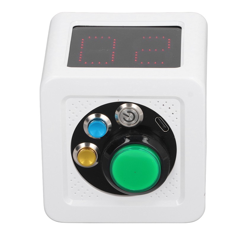 Poker Shot Clock Seconds Countdown Rechargeable 1.4in 4 Sides Cube