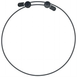 LHNYUNZY Banda ajustable, herramienta corta para suéter y camisa, banda elástica con fugas de vientre, Negro, S