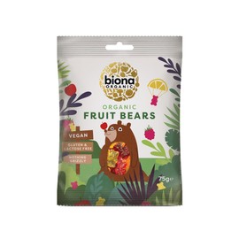 Biona Organic Mini Fruit Bears, 75g