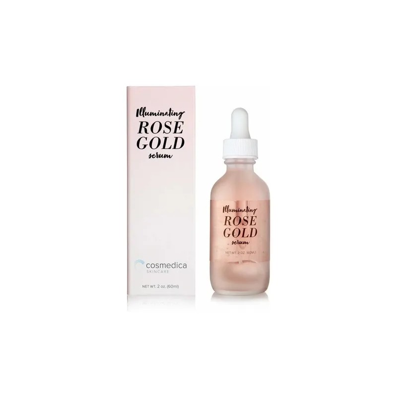 Iluminador De Oro Rosa Facial Serum Elixir Hidratante Con Al