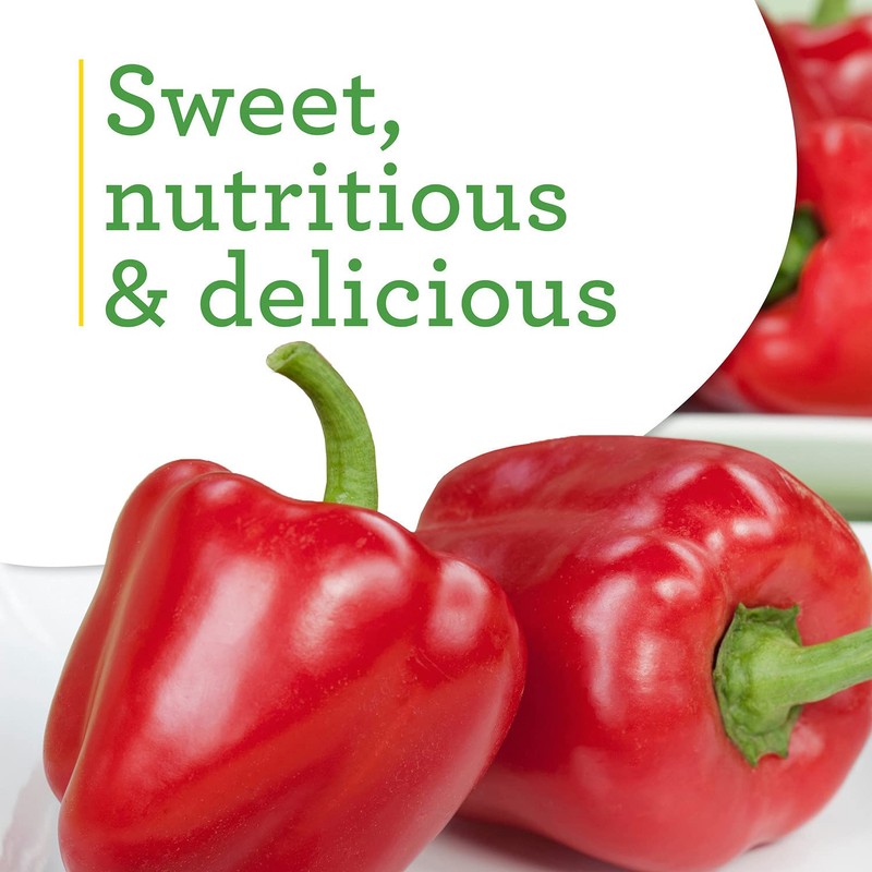 Bonnie Plants Red Bell Pepper Live Vegetable Plants - 4