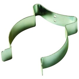 Dust Right 4" Spring Clips, Pack of 2 – Heavy-Duty Zinc Plated Pipe Holder Clamp – Strong Metal Pipe Strapped Pipe Mounting Bracket – Easy-to-Use Secure Wall Mount Dust Collector