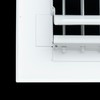 Fits 8x6 Duct Opening Steel Adjustable Air Supply Grille by