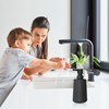 zuxzmj Black Hand Soap Dispenser with No Rust Pump for