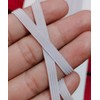 Noshad® 6mm - 1/4" 10m White Quarter inch 8 Cord