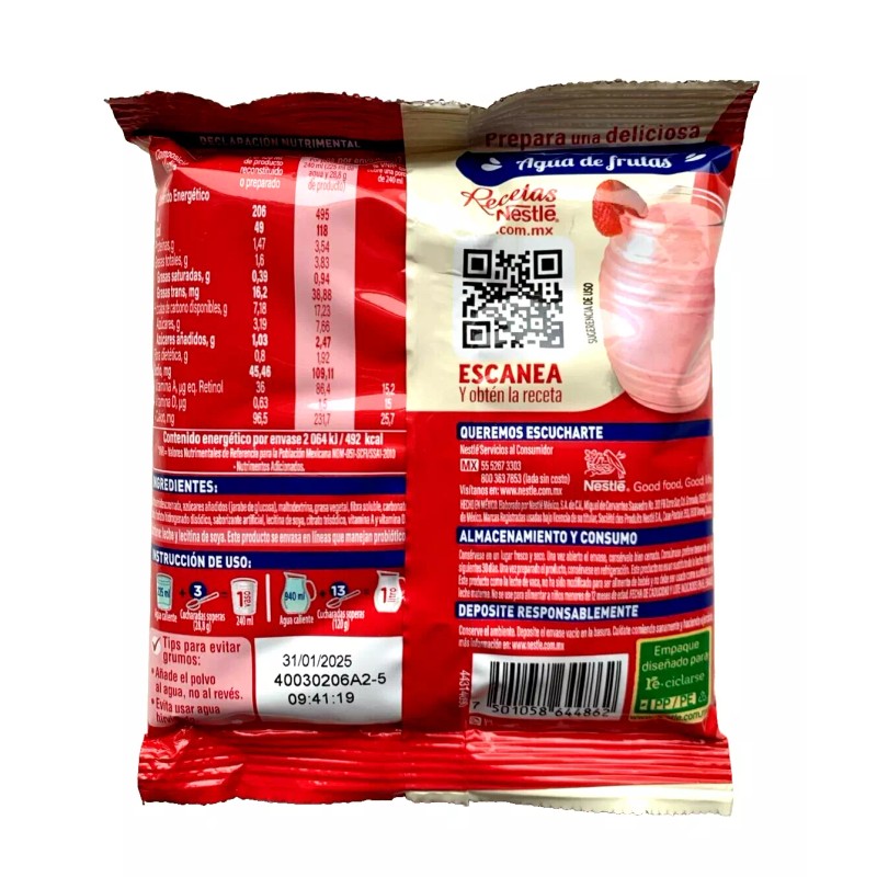 Nestlé 8-Pk Nestle Carnation Polvo Carnation Instant Nonfat Dry Milk