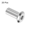 sourcing map M8x20mm Hex Socket Head Insert Nut Screw Post