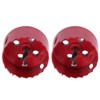 2PCS 53mm Hole Saw Round Beehive Vent Hole Opener Drilling