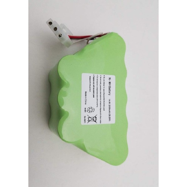 Kennedy Webster 14.4V 2000MAH NIMH Rechargeable Replacement Battery for Shark XBT1106 SV1106 SV1112
