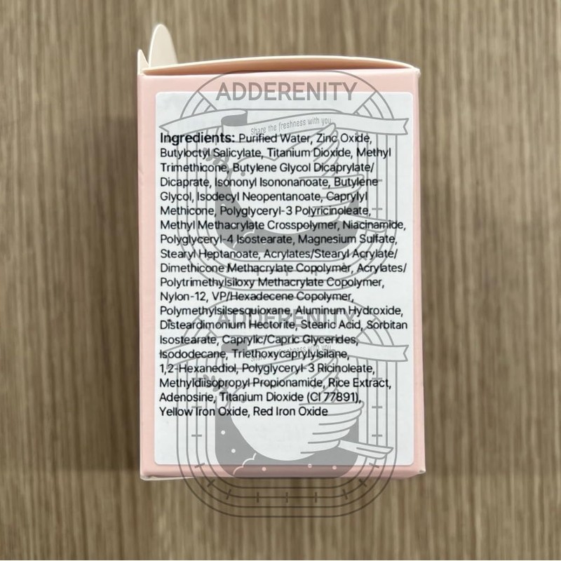 GEEGVV Shingmulnara Oxygen Water Tone Up Sun Cushion SPF50+ PA++++