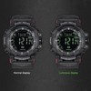 Men Digital Watch LED Backlight Multi Functional Water Resistant Watch