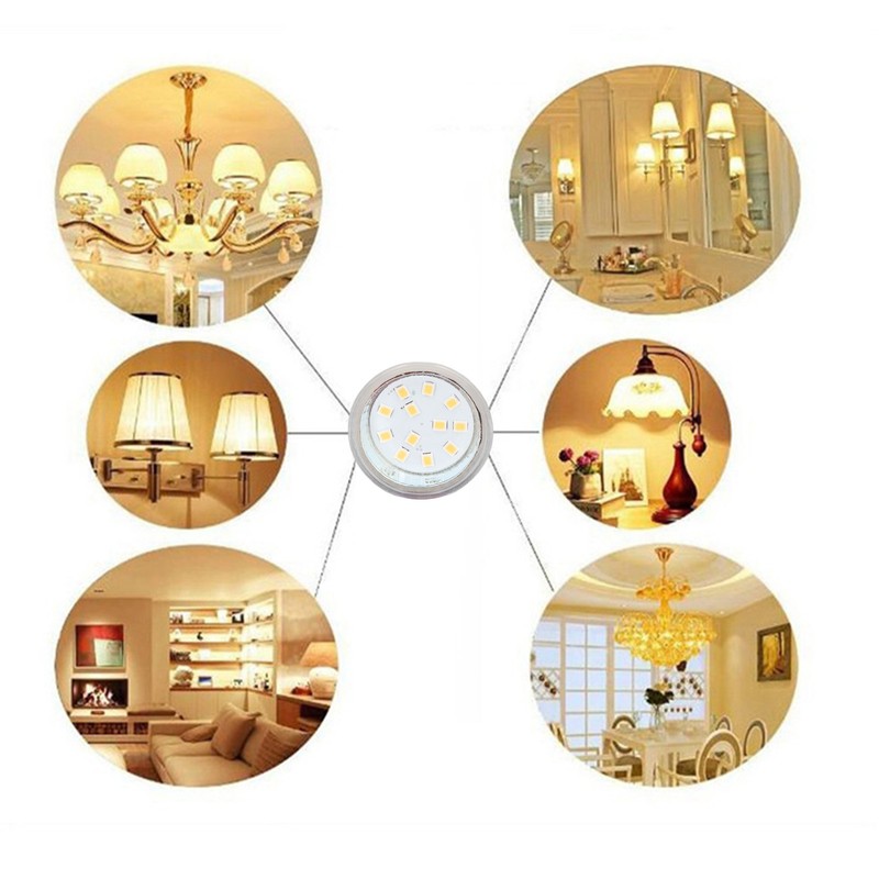 4PCS MR11 12LED Light Bulb 2W 300LM Spot Light Bulb