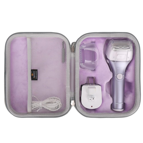 Aproca Hard Storage Travel Case, for Panasonic Close Curves Electric Shaver and Accessories