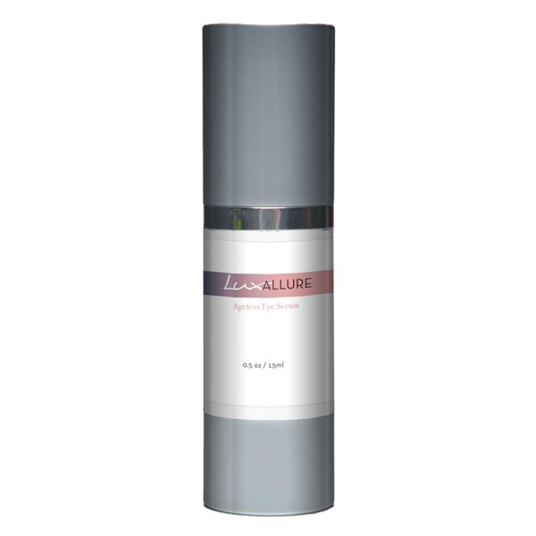 LUX Allure Ageless Eye Serum- Premium Under Eye Treatment- Advanced Anti-Aging Formula Restores Hydration and Youthful Glow to Skin (.5 ounce)
