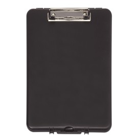 Maul Clipboard with Storage Compartment, Form Holder, Din A4 High, Break-Proof Plastic, Black, 2349090