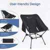 MOON LENCE Portable Camping Chair, Backpacking Chair, Ultralight & Compact,