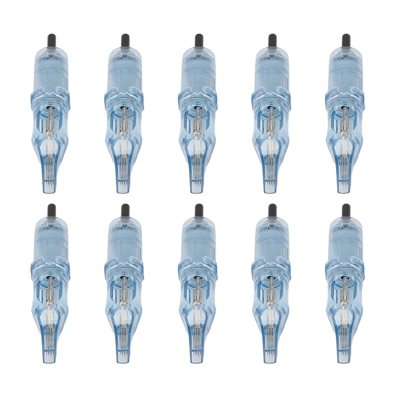 10pcs Stainless Steel Cartridge Needles Set Professional Salon Disposable Cartridge