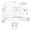 VISION INDUSTRIES One pair of WHITE Window Sash Tilt Latches