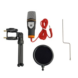 WOXTER Mic Studio Black - Micrófono condensador profesional para ordenado #7624