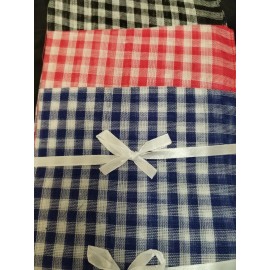 Unbranded 12 Mens Handkerchiefs Hankies Hankerchief Cloths Blend 13" by 14"  Docena U425