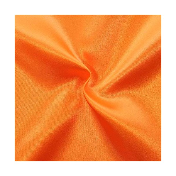 Stoffkontor Wellness Fleece Fabric Sold by the Metre Red/Orange