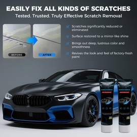 Car Scratch Remover,2025 Nano Sparkle Car Scratch Remover, Multi-Purpose Nano Magic Cloth Easy to Repair Small Scratched Water Spots for All Car