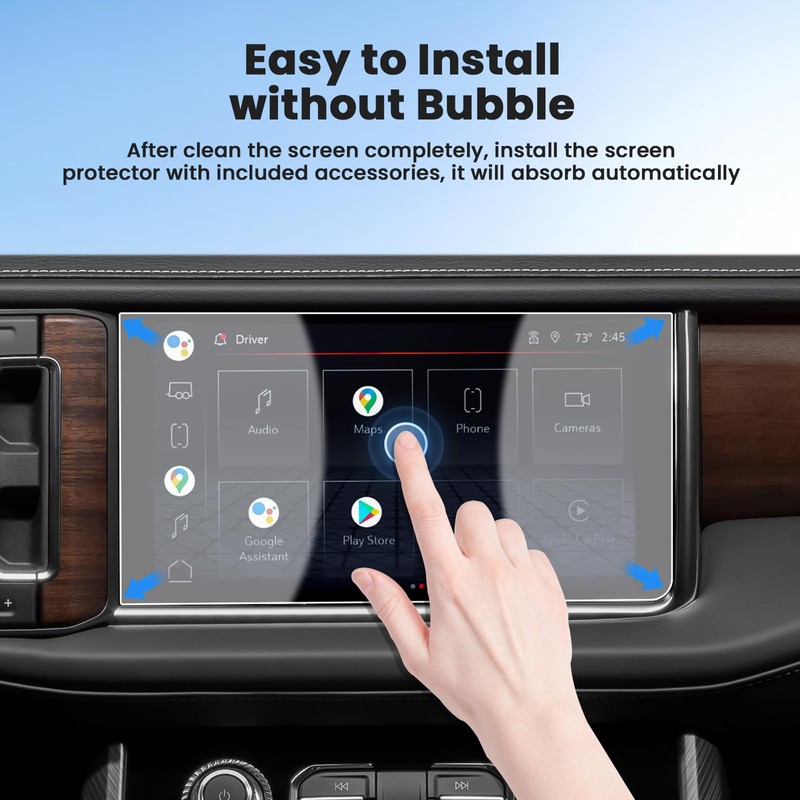 Canvcle Screen Protector for 2021-2024 GMC Yukon (Denali/Denali Ultimate), 10.2