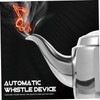 OHPHCALL 1pc Stainless Steel Strainer Kettle Tea Pot with Automatic