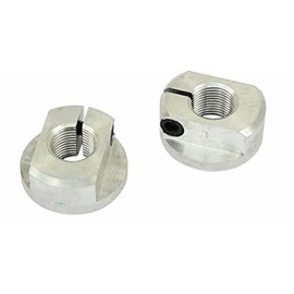 EMPI 9616 Link Pin Billet Aluminum Spindle Nuts w/ Built on Thrust Washer & Allen Screws - VW Dune Buggy Bug Ghia Baja
