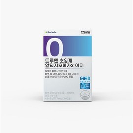 Truen Supercritical Altige Omega 3 Easy, 60 tablets, 1 unit / Truen 초임계 알티지오메가3 이지, 60정, 1개