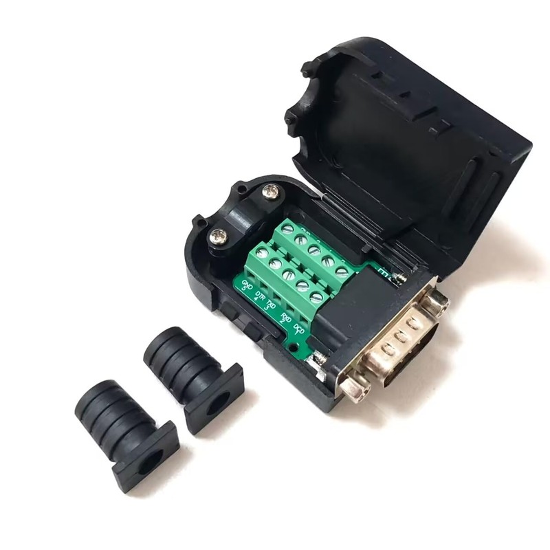 Audiofan D-SUB 9 Pin Male Cable Screw Screw 9+ GND