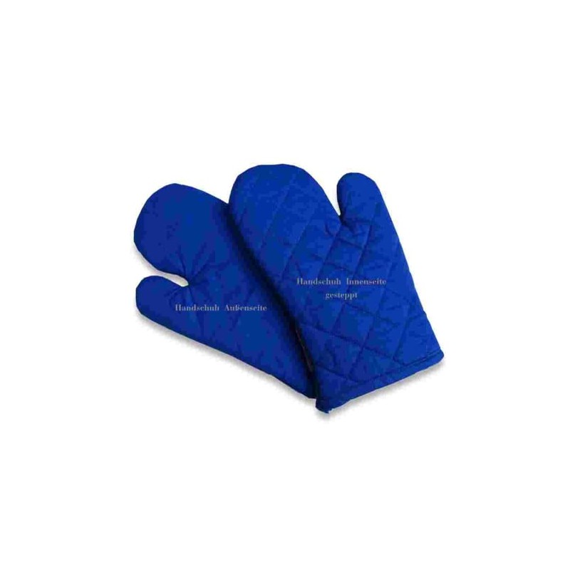 Ross - Barbecue / Oven Glove - Blue - 100%