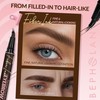 Liquid Eyebrow Pen,Waterproof Smudge Proof 4D Brow Pencil, Long-Lasting Natural
