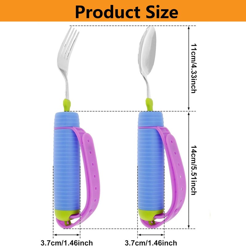 Adaptive Utensils for Arthritis, Parkinson’s & Hand Tremors – 360°